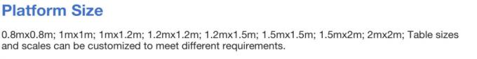 1.2m*1.2m 1000kg to 10000kg Floor Scale Industrial Digital Scales
