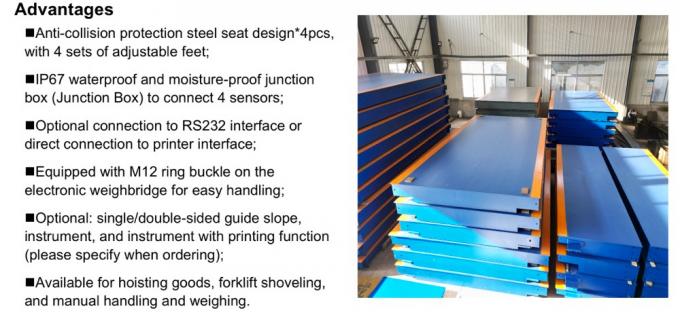 Weight Scale Machine 1t~5t Industrial Large Scale for Weighing