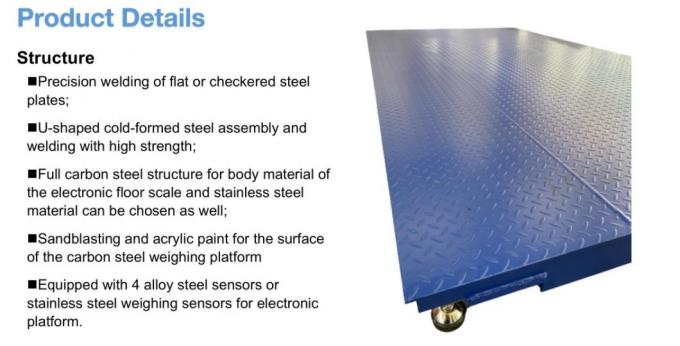 Scs 150t 3X18m Scales Weighing Balance for Heavy Duty Truck Trailers