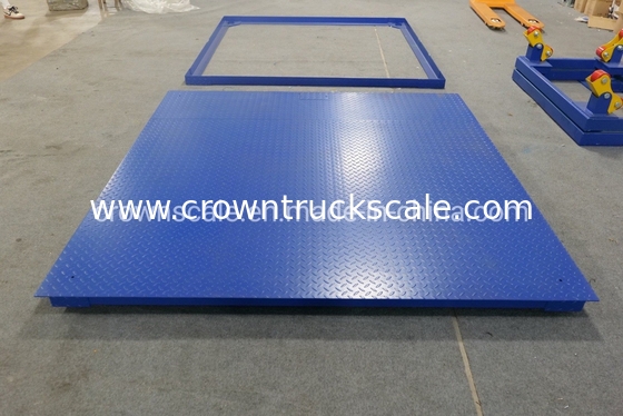                  10t Digital Weight Floor Scale Carbon Steel Electronic Platform Scale             