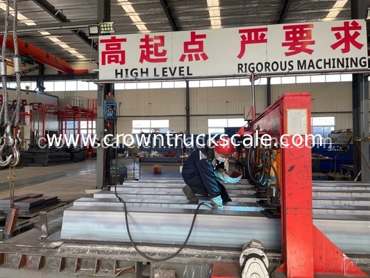                  Best Price Surface Mounted Checker Plate Truck Scale 3*18m (scs-100t) Weighbridge with Steel Ramp             