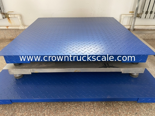 1t 2t 3t 5t 10t Digital Weight Floor Scales Carbon Steel Electronic Platform Scale