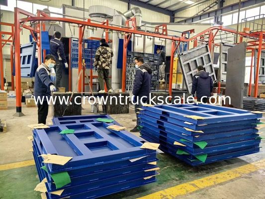                  5000kg Digital Weight Floor Scale Electronic Platform Scale with Ramp             